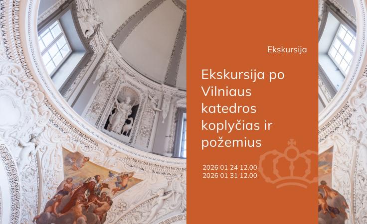 Ekskursija po Vilniaus katedros koplyčias ir požemius