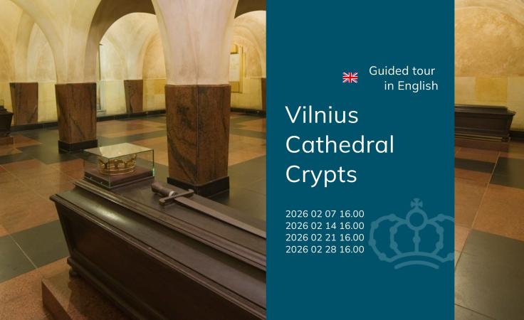 Guided tour to the crypts of Vilnius Cathedral